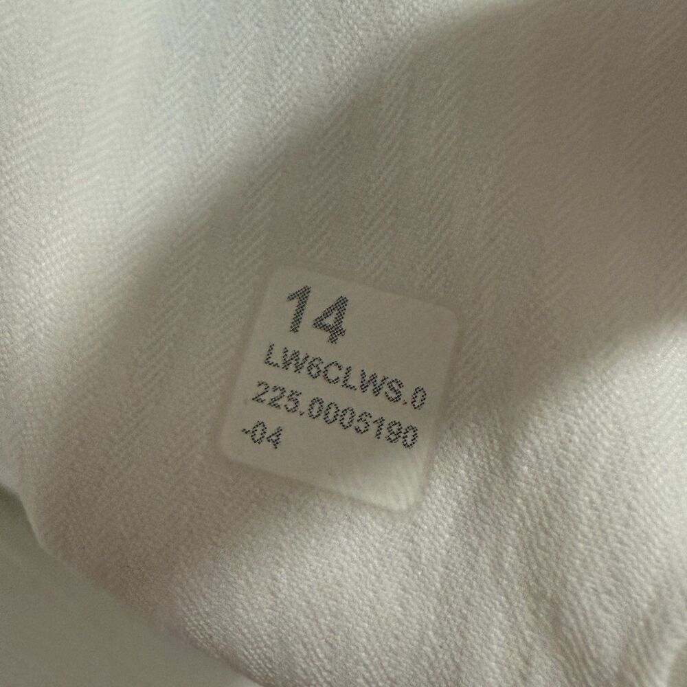 Women Lululemon Dance Studio Mid-Rise Cropped Pant Bone Size 14 Running Athletic - Picture 7 of 9